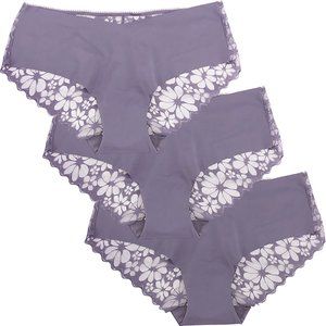 3 Victoria’s Secret Large Mesh Back Panties NWT